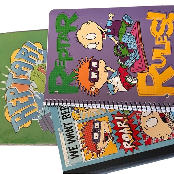 **New Rugrats Notepads/folder/ Binder Set** - Picture 10 of 11